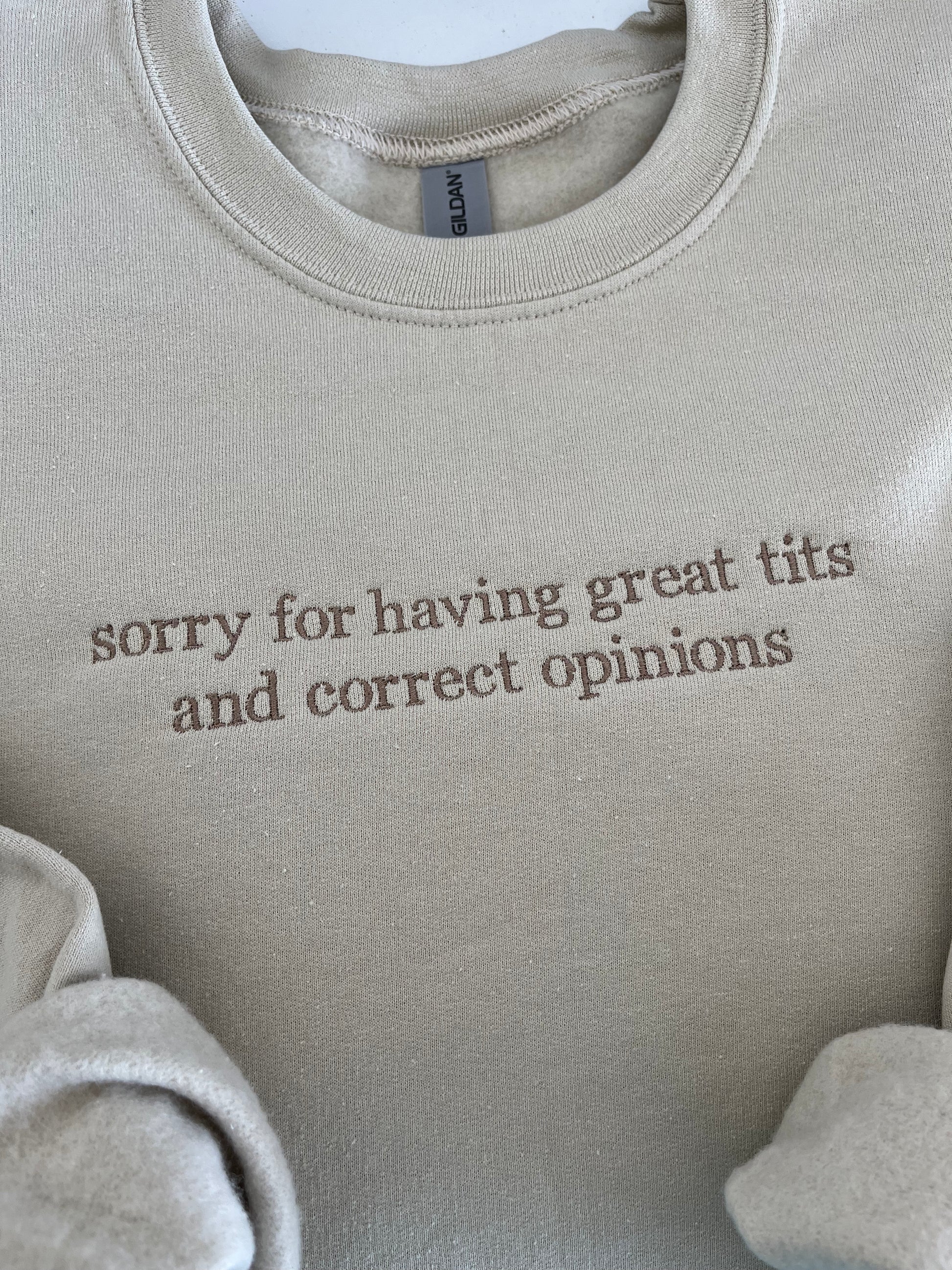 Custom Embroidered Sweatshirt – Birthday Outfits